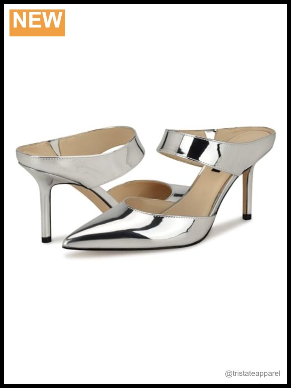 Pointy Toe Stiletto Heel Slip-On Dress Pumps Formal Women's Shoes